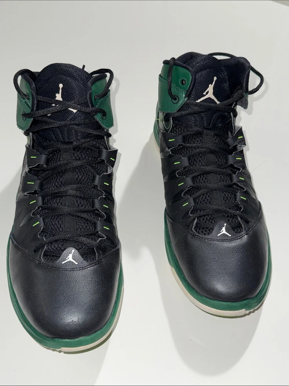 Nike Air Jordan Prime Fly Black Electric Green Men's Size 16 Basketball Shoes